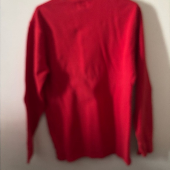 Ralph Lauren Red Sweatshirt Size Large Crewneck - Picture 2 of 8